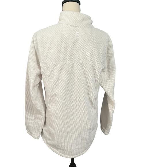 Magellan Outdoors | Women's White Fleece Classic Fit Sweater Pullover Sz M - Picture 3 of 5